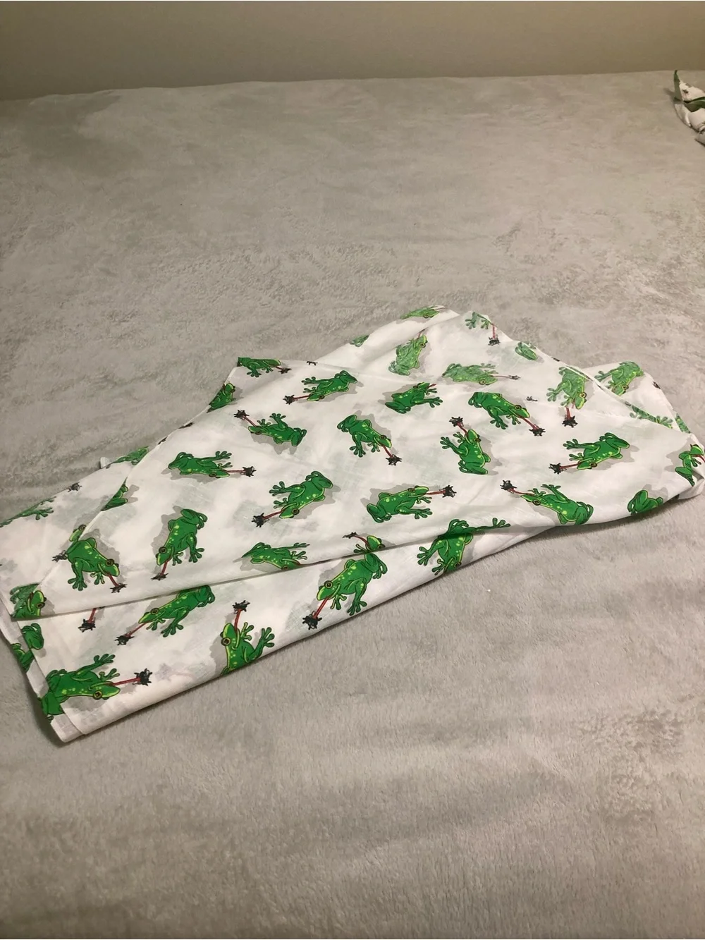 Frog Print Fabric 4 Yards